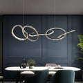 Rock Crystal Irregular Round Chandelier - JE