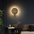 Rock Crystal Ring Wall Sconce - JE