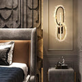 Rock Crystal Unique Modern Wall Sconce - JE