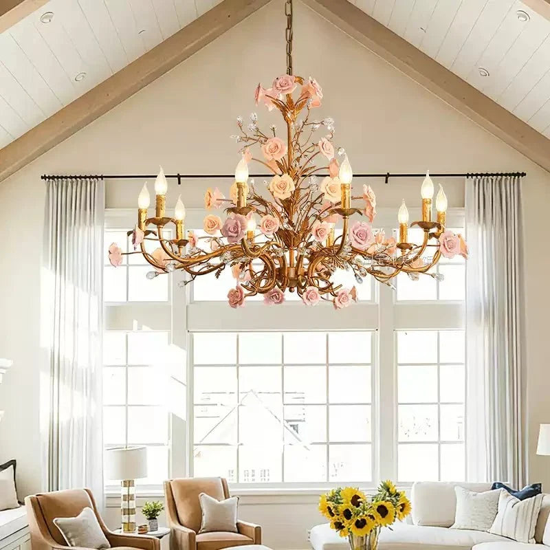 Rose Chandelier - Jecanoli