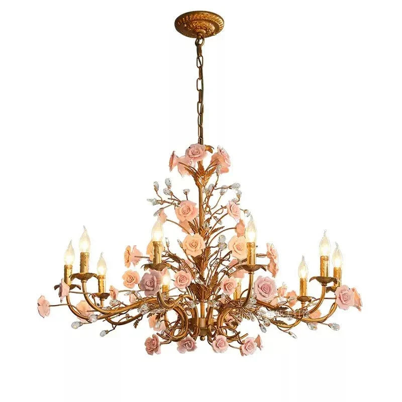 Rose Chandelier - Jecanoli