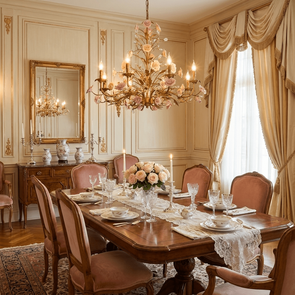 Rose Chandelier - Jecanoli