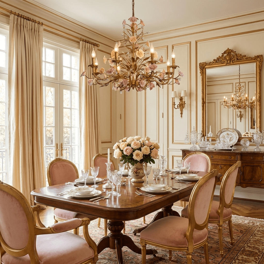 Rose Chandelier - Jecanoli