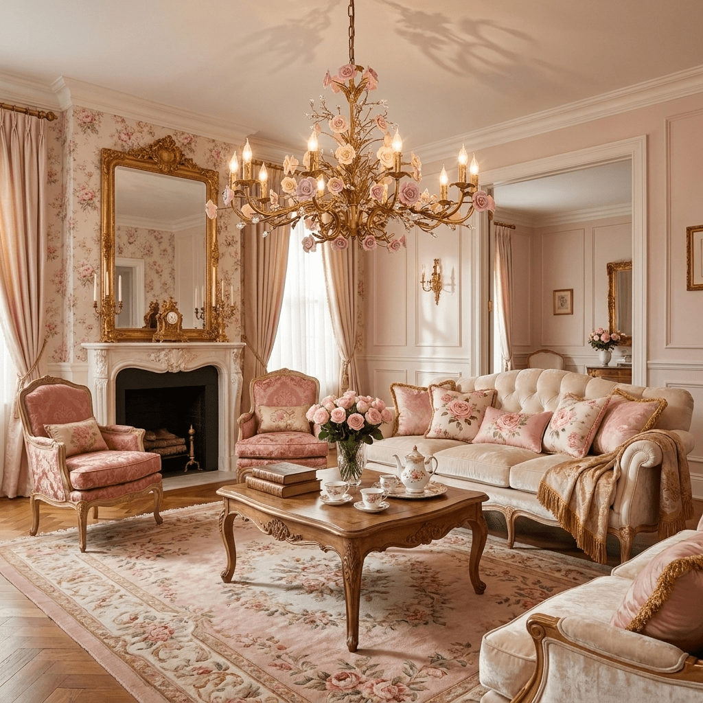 Rose Chandelier - Jecanoli