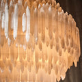 Selenite Round Chandelier-Chandelier-Jecanoli