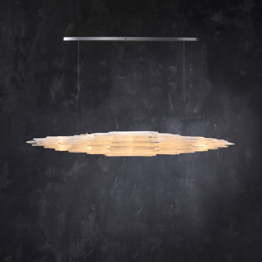 Claire Square Chandelier-Chandelier-Jecanoli