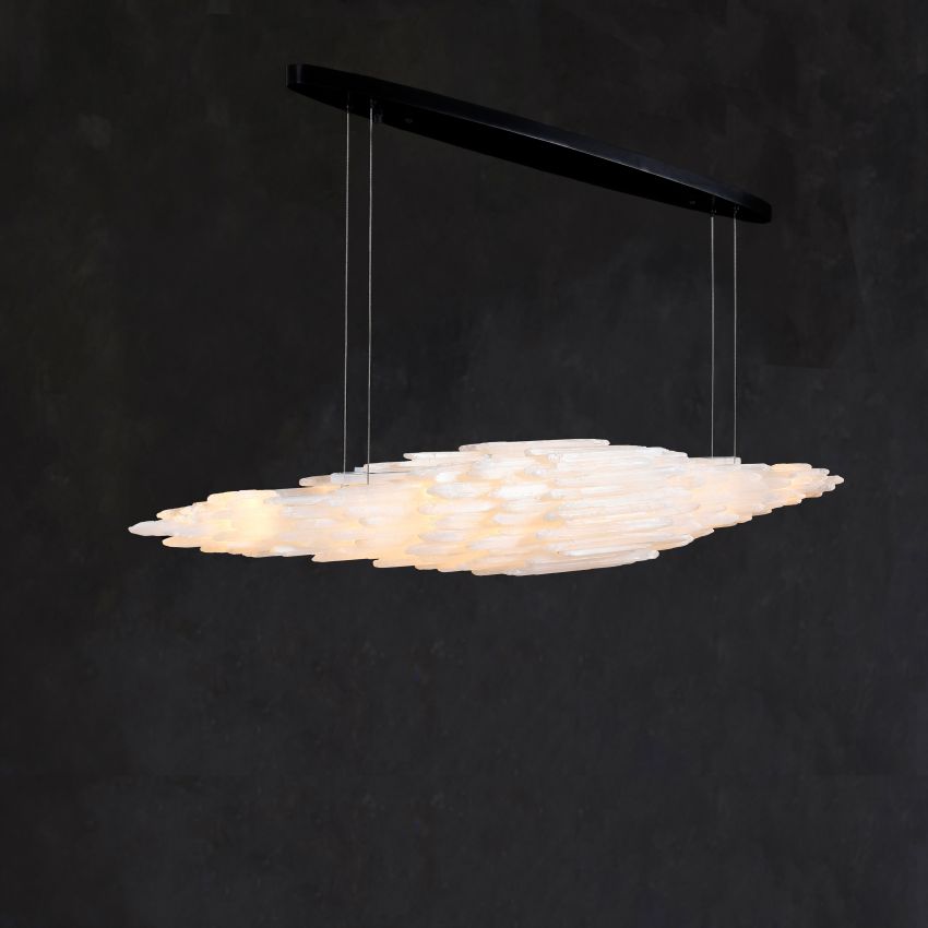Claire Square Chandelier-Chandelier-Jecanoli