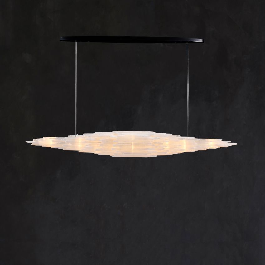 Claire Square Chandelier-Chandelier-Jecanoli