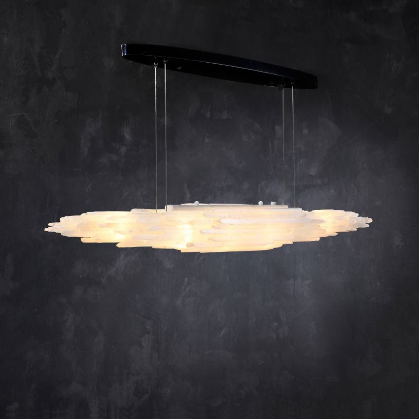 Claire Square Chandelier-Chandelier-Jecanoli