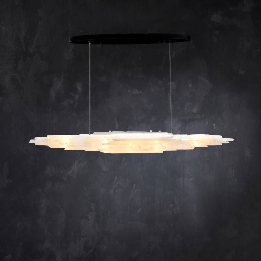 Claire Square Chandelier-Chandelier-Jecanoli