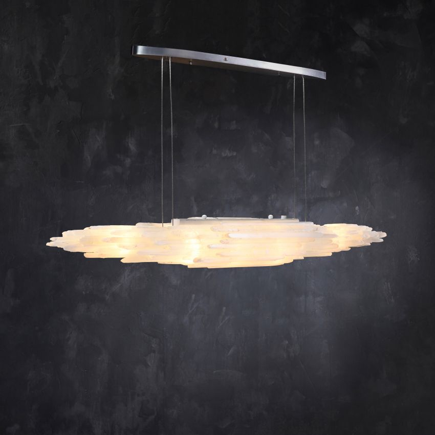 Claire Square Chandelier-Chandelier-Jecanoli