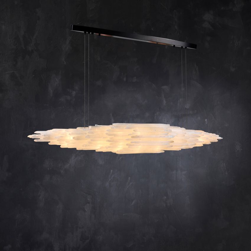Claire Square Chandelier-Chandelier-Jecanoli