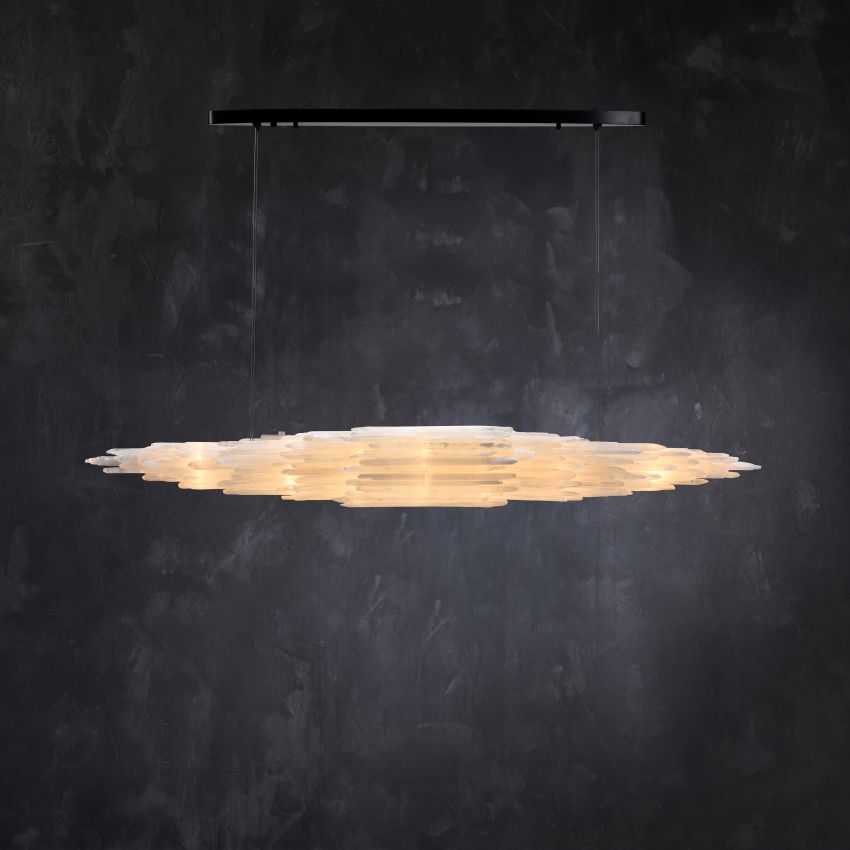 Claire Square Chandelier-Chandelier-Jecanoli