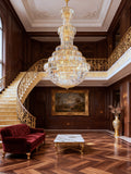 Huge chandelier long foyer chandelier 47