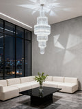 Custom Modern Long Chandelier for Staircase 24