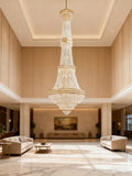 Exatra Tall Crystal Chandelier for Lobby 71