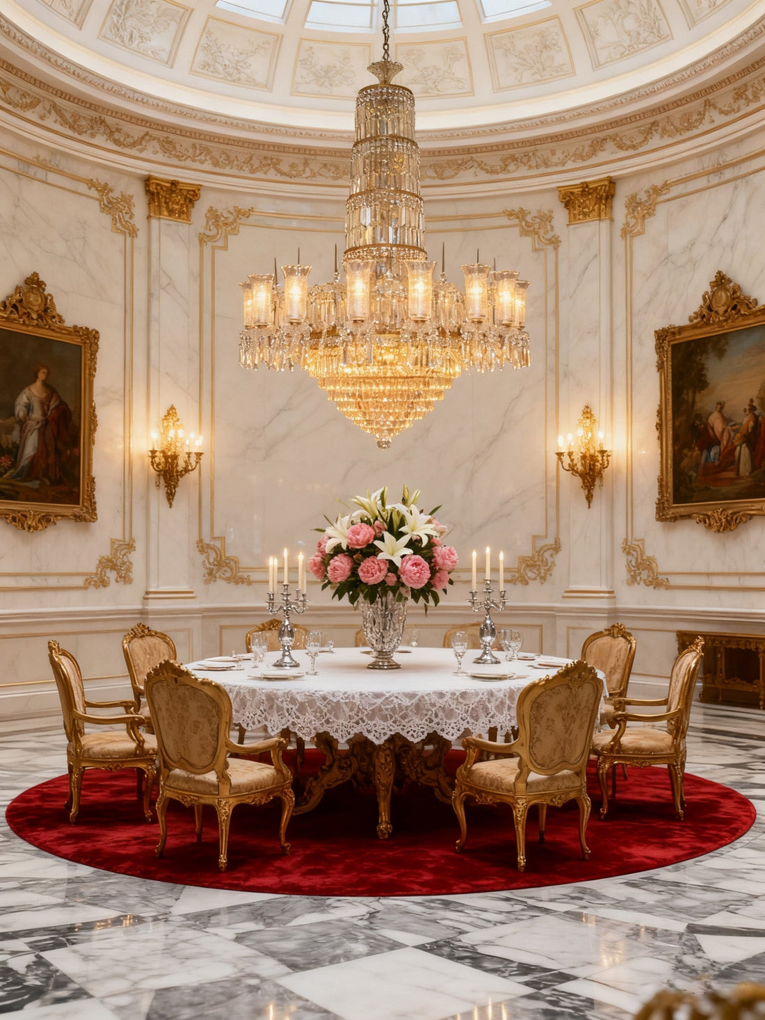 63 Inch French Empire K9 Crystal Chandelier 63"W 79"H-大吊灯-Jecanoli