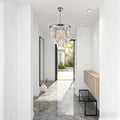 20-39 Inch Round Crystal Lighting Multiple Tiered Modern Chandelier for Living Room-现代灯-Jecanoli