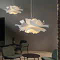2024 New Arrival Single White Flower Ceiling Light For Kitchen Dining Room Table