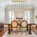 Solitaire Linear Chandelier 37'' 50'' 70'' 87