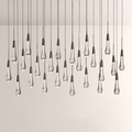 Solitaire Linear Chandelier 37'' 50'' 70'' 87
