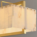Premium Solstice Bar Alabaster Chandelier-Chandelier-Jecanoli