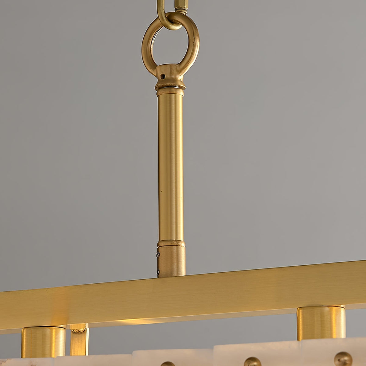 Premium Solstice Bar Alabaster Chandelier-Chandelier-Jecanoli