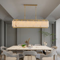 Premium Solstice Bar Alabaster Chandelier-Chandelier-Jecanoli