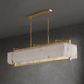 Premium Solstice Bar Alabaster Chandelier-Chandelier-Jecanoli
