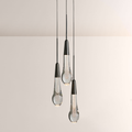 Soltaire Single Light / 3-light Pendant-Pendant-Jecanoli