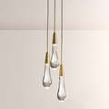 Soltaire Single Light / 3-light Pendant-Pendant-Jecanoli