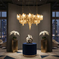 Stream Chain Chandelier-Chandelier-Jecanoli