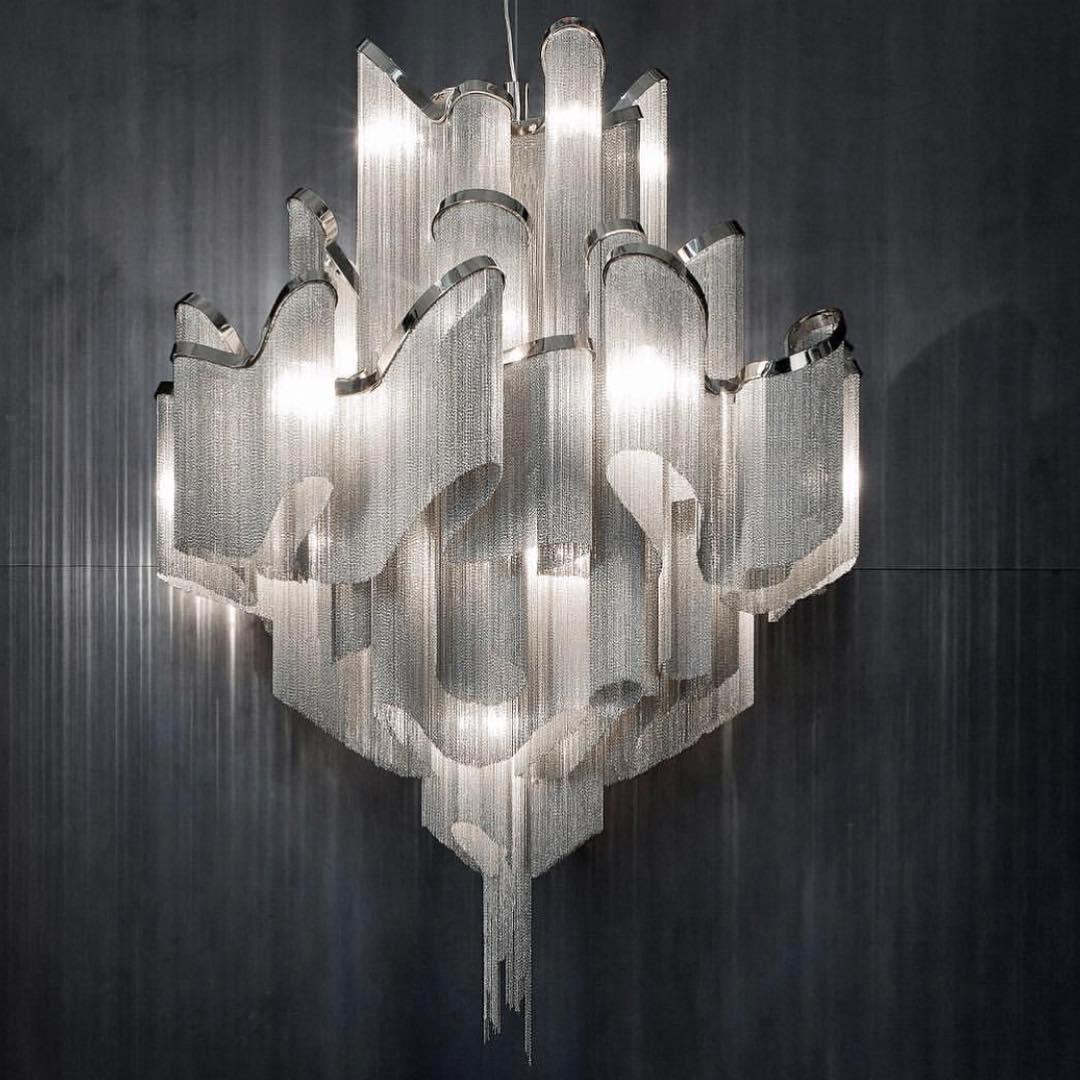 Stream Chain Chandelier-Chandelier-Jecanoli