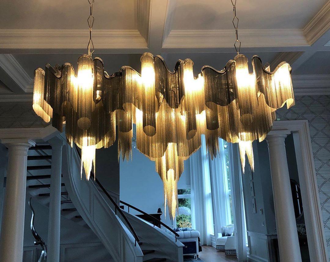 Stream Chain Chandelier-Chandelier-Jecanoli