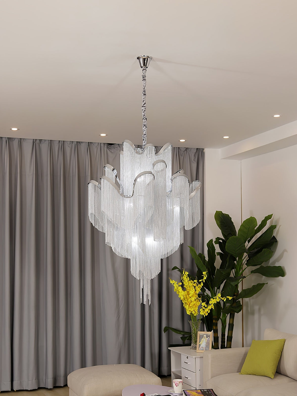 Stream Chain Chandelier-Chandelier-Jecanoli