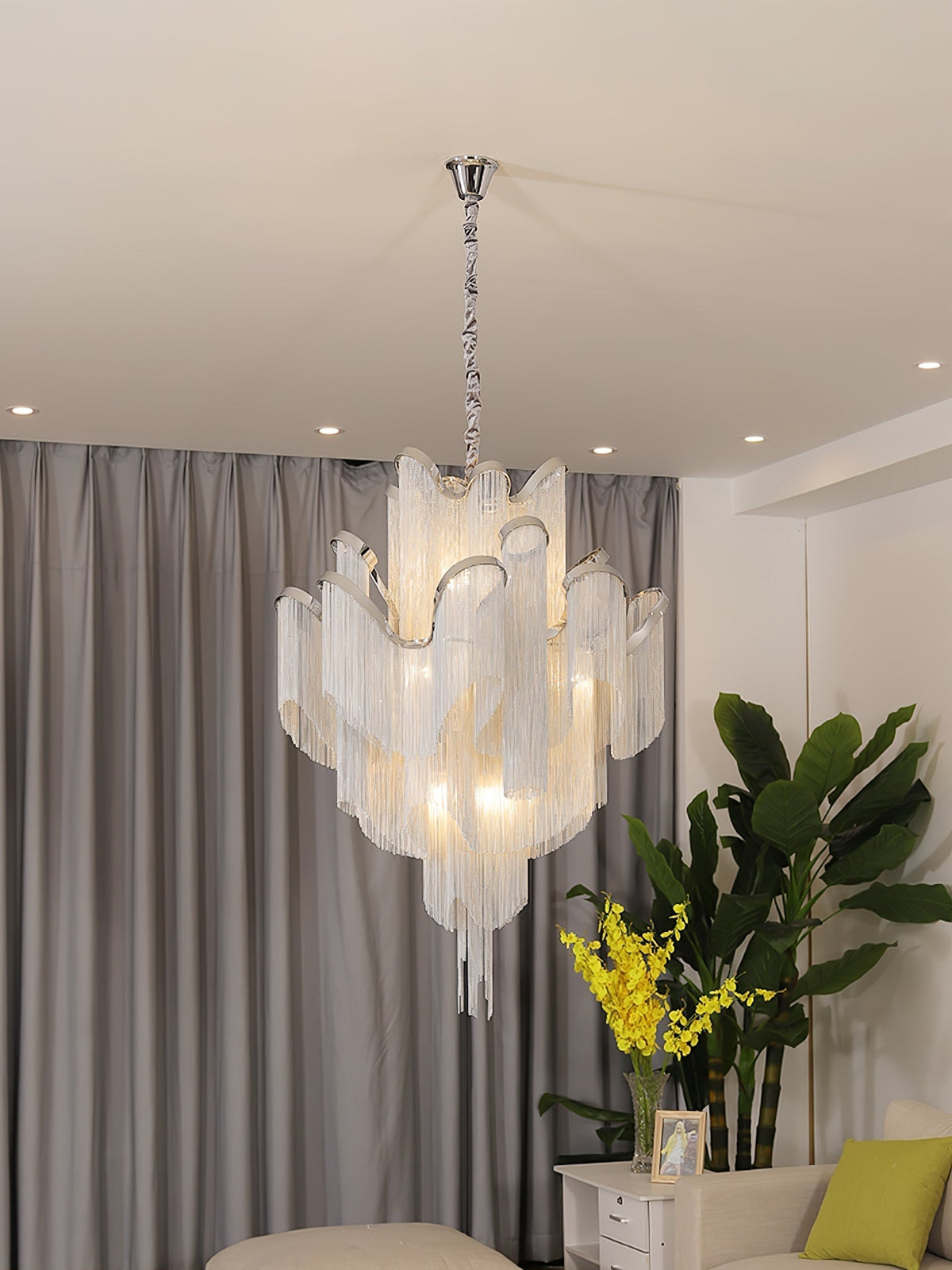 Stream Chain Chandelier-Chandelier-Jecanoli