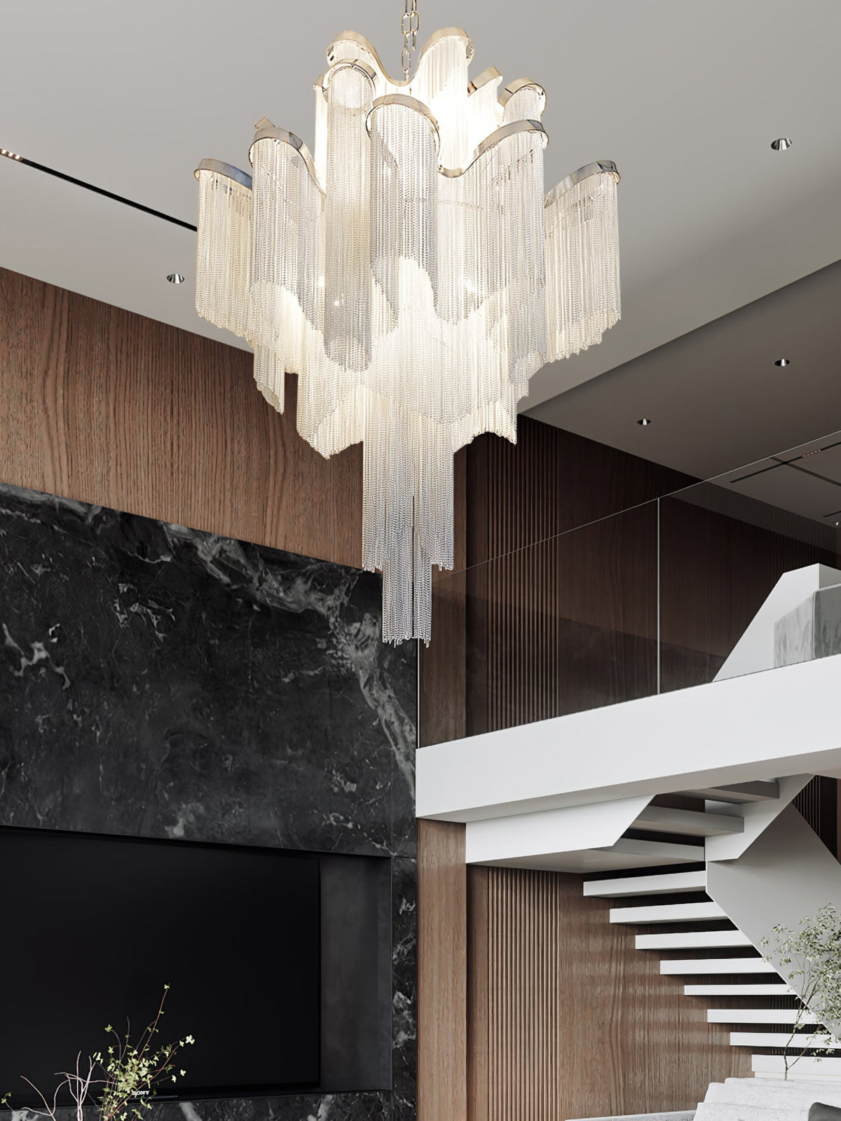 Stream Chain Chandelier-Chandelier-Jecanoli