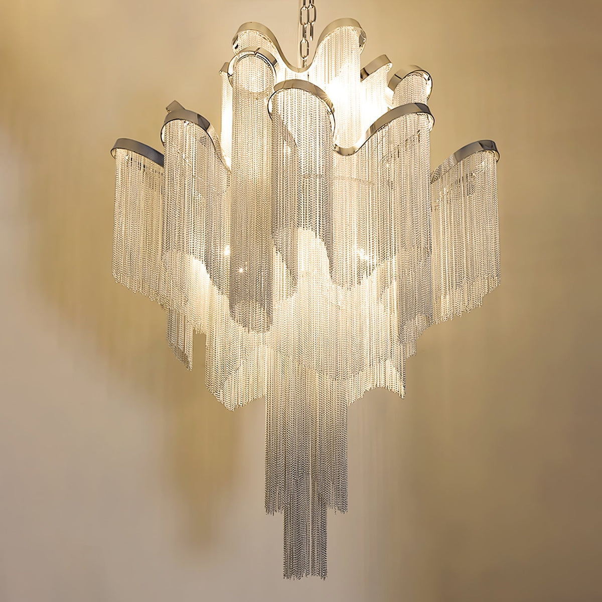Stream Chain Chandelier-Chandelier-Jecanoli