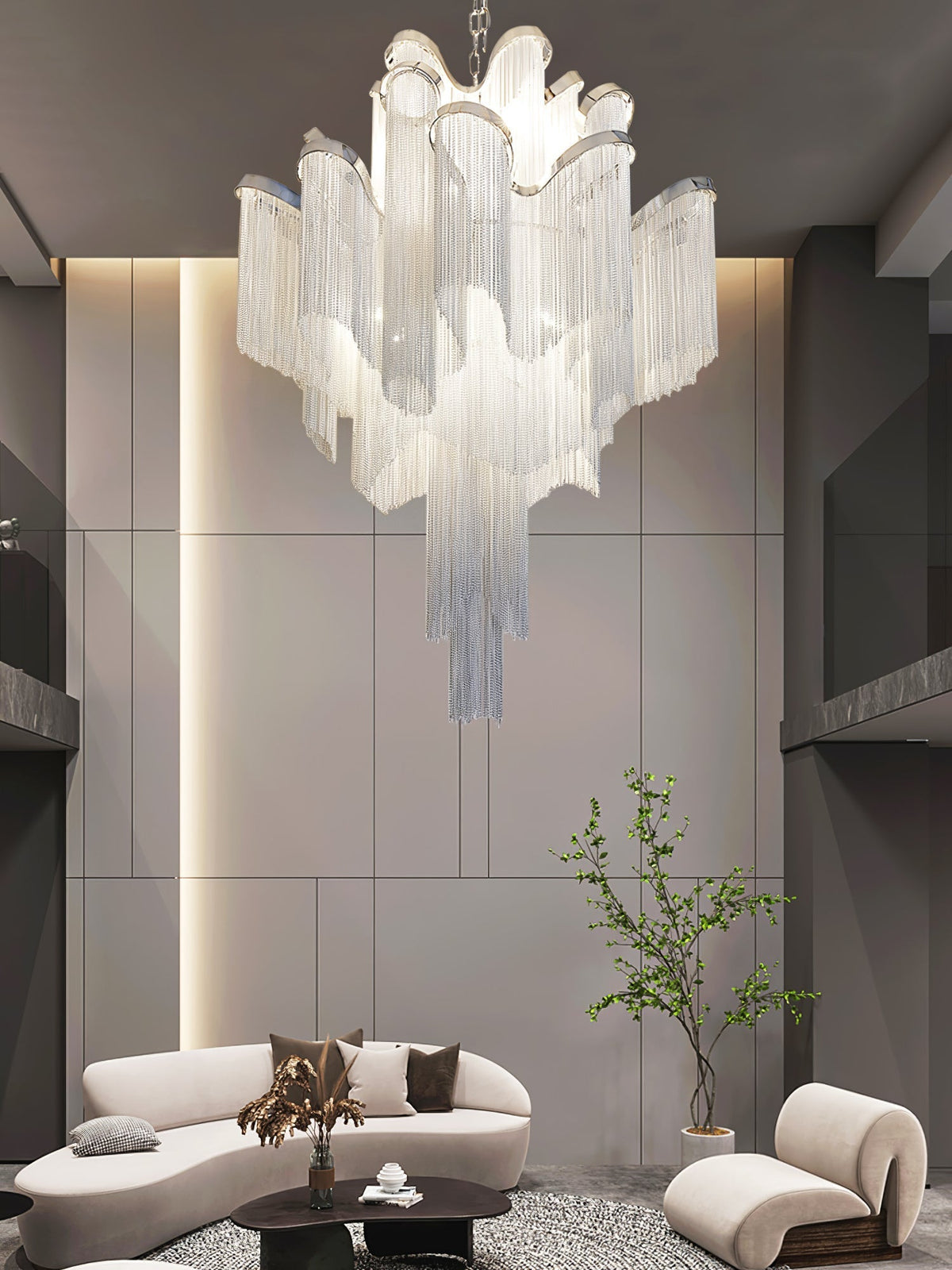 Stream Chain Chandelier-Chandelier-Jecanoli