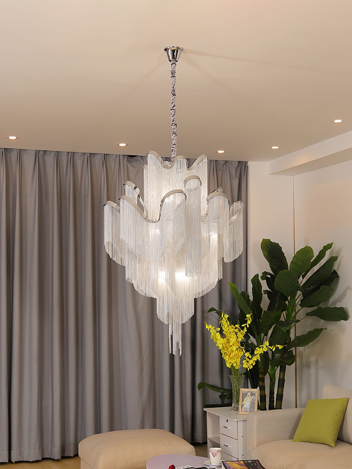 Stream Chain Chandelier-Chandelier-Jecanoli