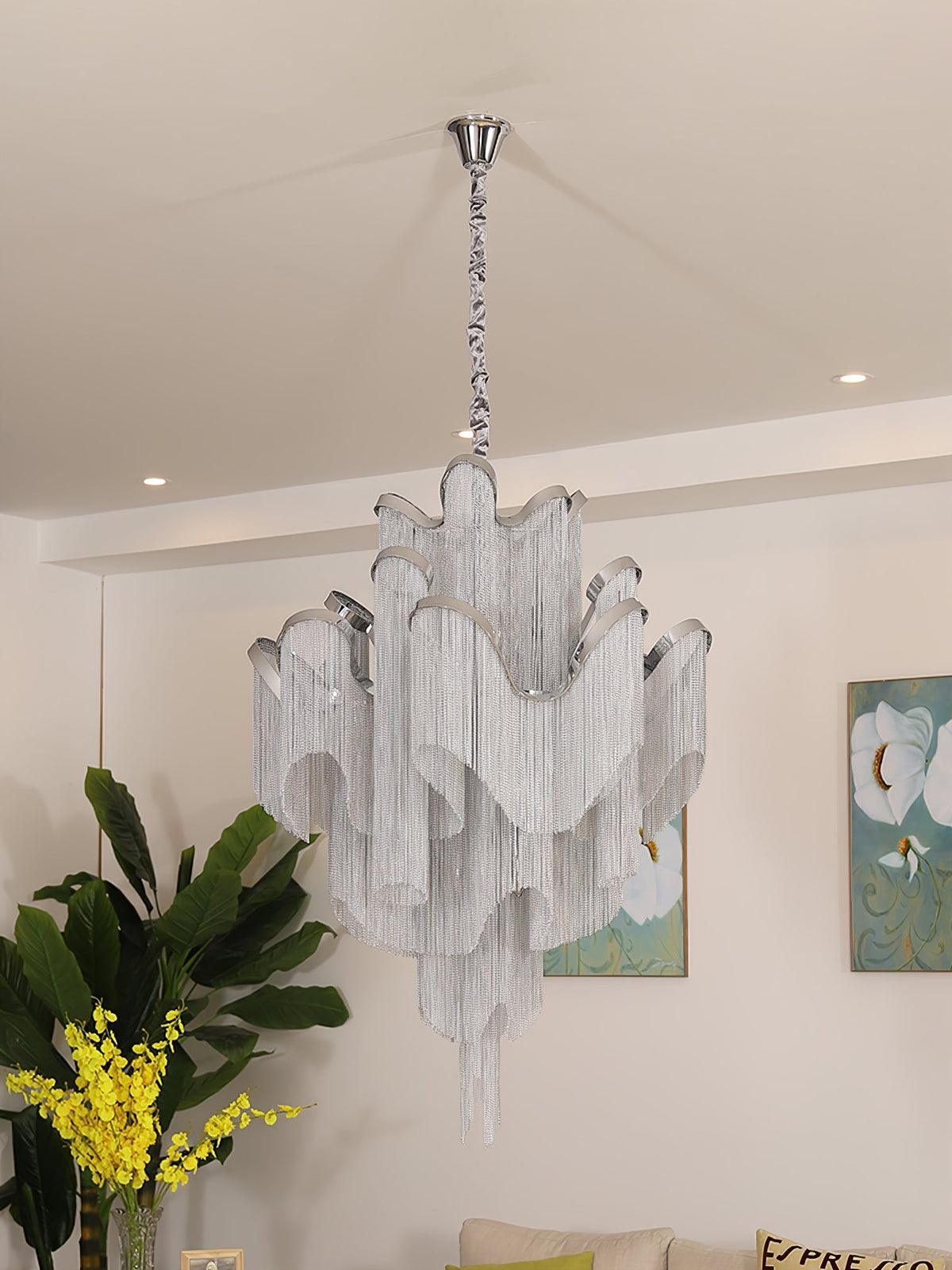 Stream Chain Chandelier-Chandelier-Jecanoli
