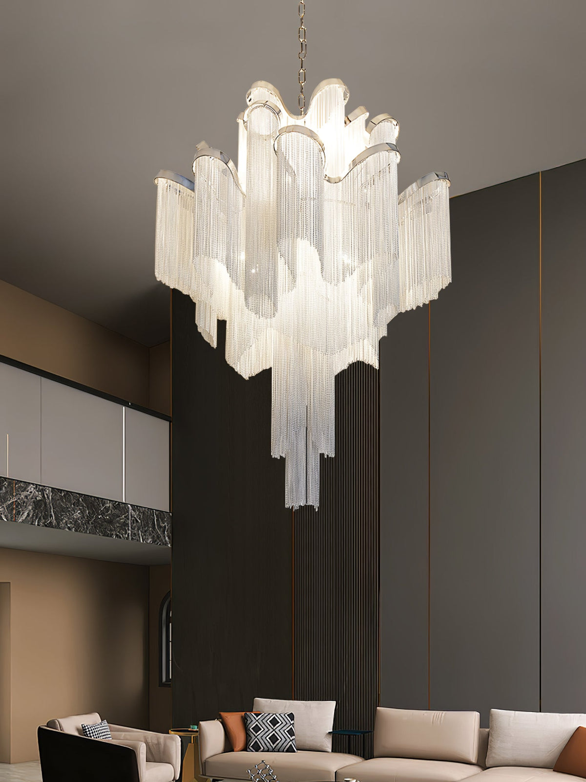 Stream Chain Chandelier-Chandelier-Jecanoli
