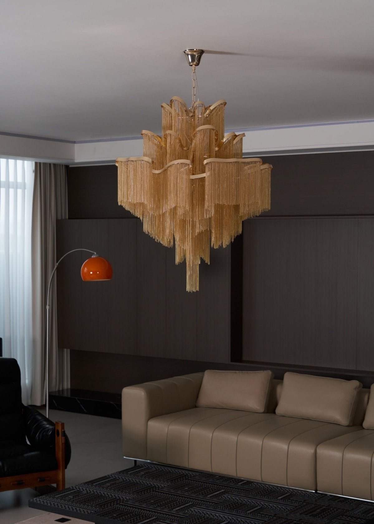 Stream Chain Chandelier-Chandelier-Jecanoli
