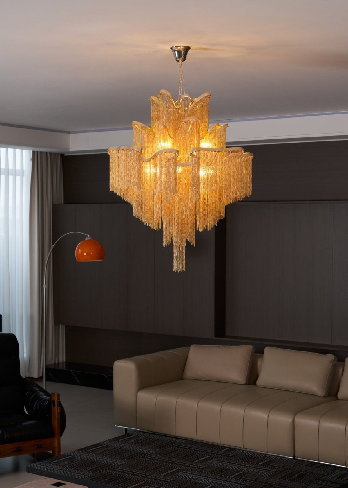 Stream Chain Chandelier-Chandelier-Jecanoli