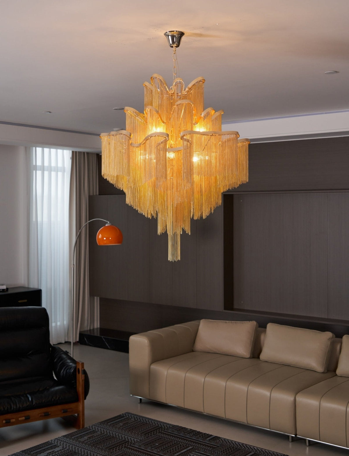Stream Chain Chandelier-Chandelier-Jecanoli