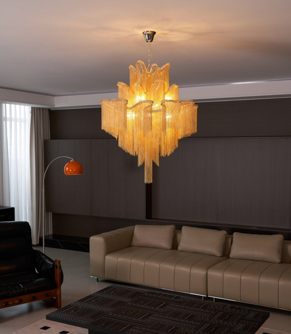 Stream Chain Chandelier-Chandelier-Jecanoli
