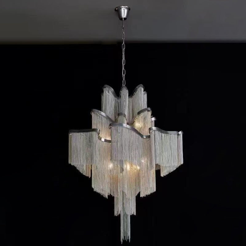 Stream Chain Chandelier-Chandelier-Jecanoli