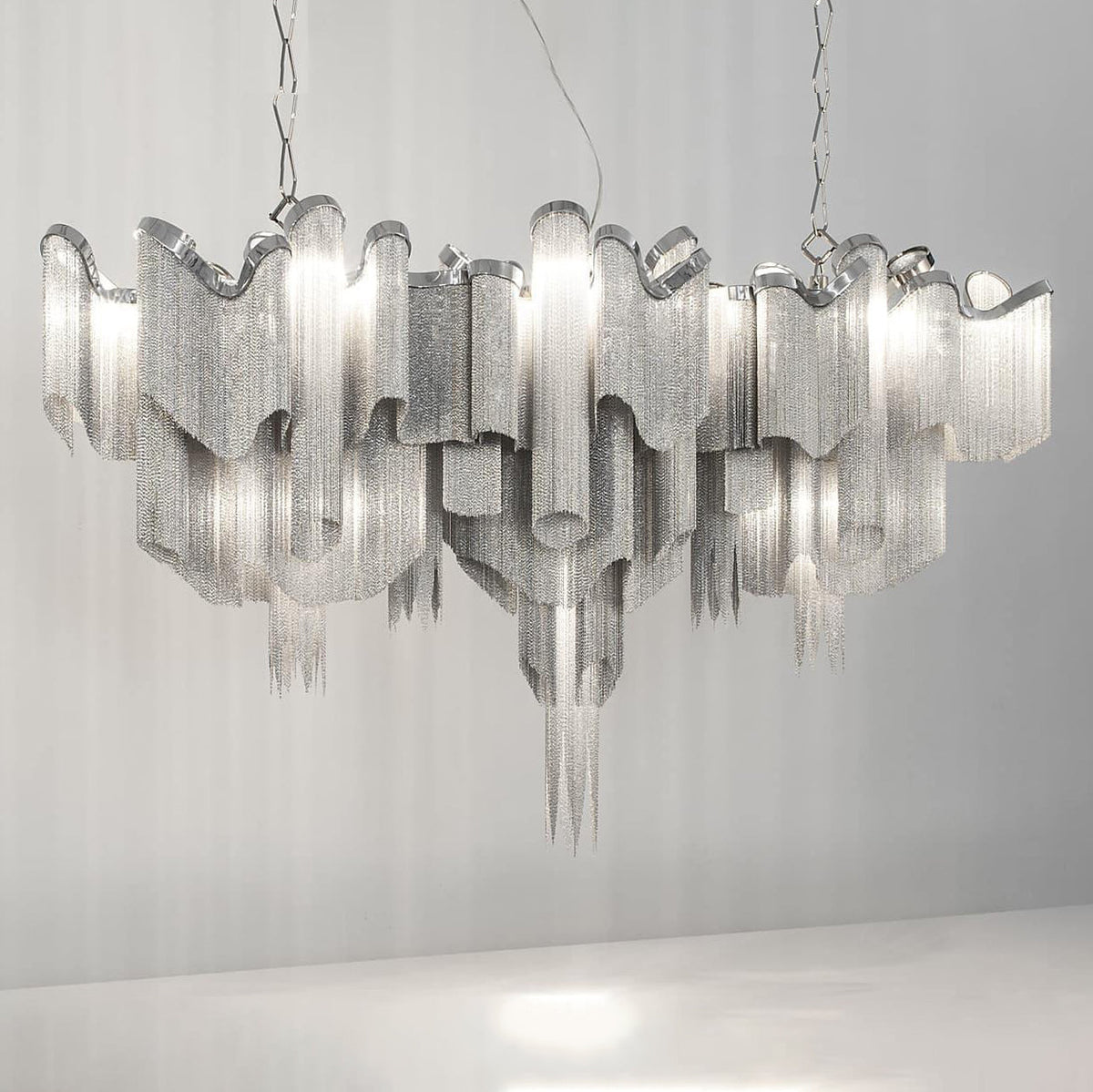 Stream Chain Chandelier-Chandelier-Jecanoli