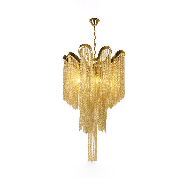 Stream Chain Chandelier-Chandelier-Jecanoli