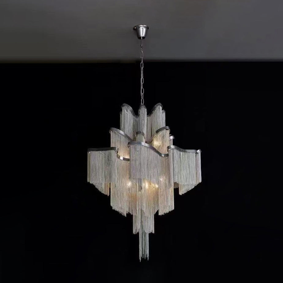 Stream Chain Chandelier-Chandelier-Jecanoli